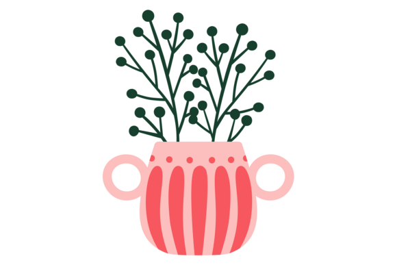 Bringing the Quiet Beauty of Winter Indoors with a Decorative Clay Botany Pot
