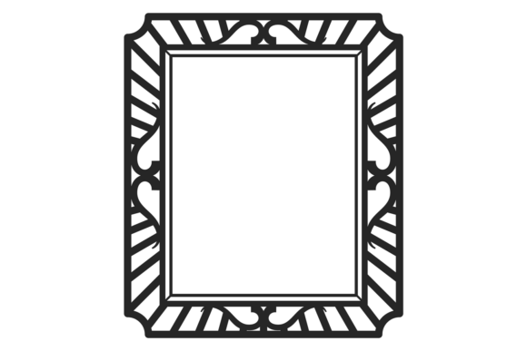 Defining the Modern Aesthetic: The Role of Geometric Picture Frames with Decorative Black Lines