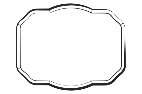 Elevating Visual Content with Geometric Line Frame Doodles