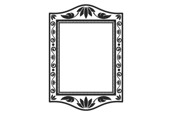 Elevating Visual Design with the Decorative Filigree Rectangle Frame Bar