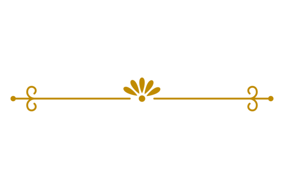 Elevating Your Designs with the Classic Decorative Separator: Floral Fan