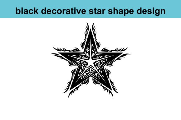 Evaluating the Black Decorative Star Shape Design for Professional and DIY Projects