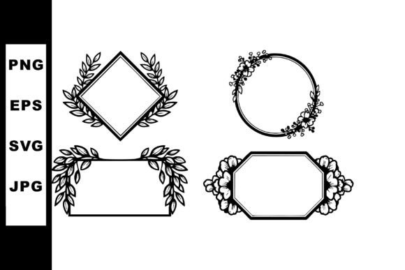 Evaluating the Versatility of Decorative Floral Frames and Wreaths Vec for Professional Design