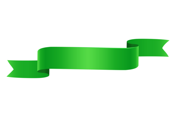 Maximizing Visual Impact with Green Ribbon Banner and Decorative Label Flag Mockups
