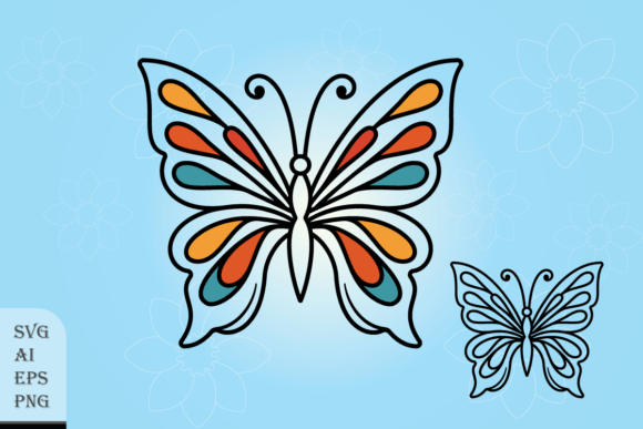 Unlocking Creative Potential with the Decorative Butterfly with Drops Design Bundle